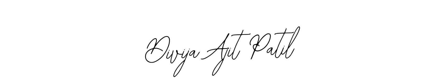 How to Draw Divija Ajit Patil signature style? Bearetta-2O07w is a latest design signature styles for name Divija Ajit Patil. Divija Ajit Patil signature style 12 images and pictures png