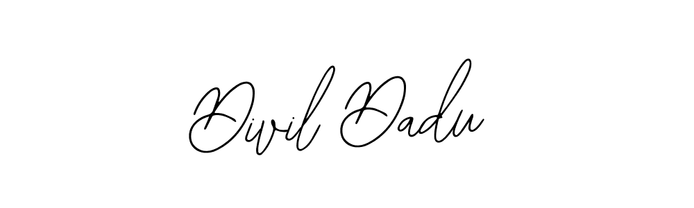 How to make Divil Dadu signature? Bearetta-2O07w is a professional autograph style. Create handwritten signature for Divil Dadu name. Divil Dadu signature style 12 images and pictures png