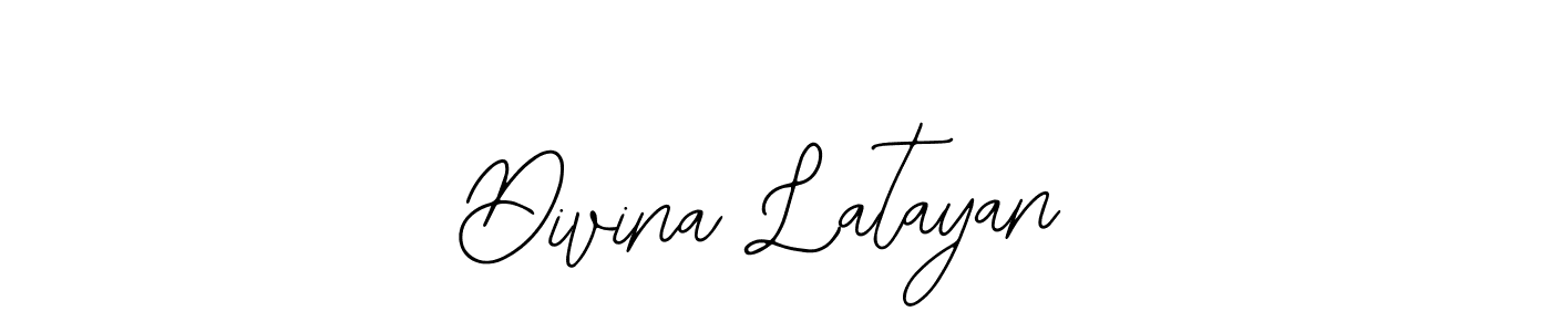 Design your own signature with our free online signature maker. With this signature software, you can create a handwritten (Bearetta-2O07w) signature for name Divina Latayan. Divina Latayan signature style 12 images and pictures png