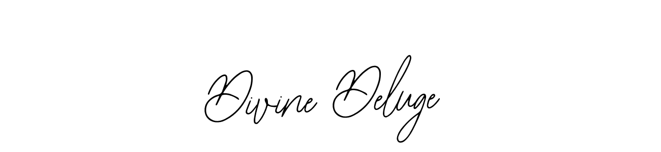 Bearetta-2O07w is a professional signature style that is perfect for those who want to add a touch of class to their signature. It is also a great choice for those who want to make their signature more unique. Get Divine Deluge name to fancy signature for free. Divine Deluge signature style 12 images and pictures png