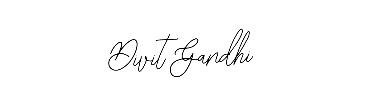 How to Draw Divit Gandhi signature style? Bearetta-2O07w is a latest design signature styles for name Divit Gandhi. Divit Gandhi signature style 12 images and pictures png