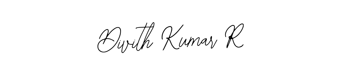 Divith Kumar R stylish signature style. Best Handwritten Sign (Bearetta-2O07w) for my name. Handwritten Signature Collection Ideas for my name Divith Kumar R. Divith Kumar R signature style 12 images and pictures png