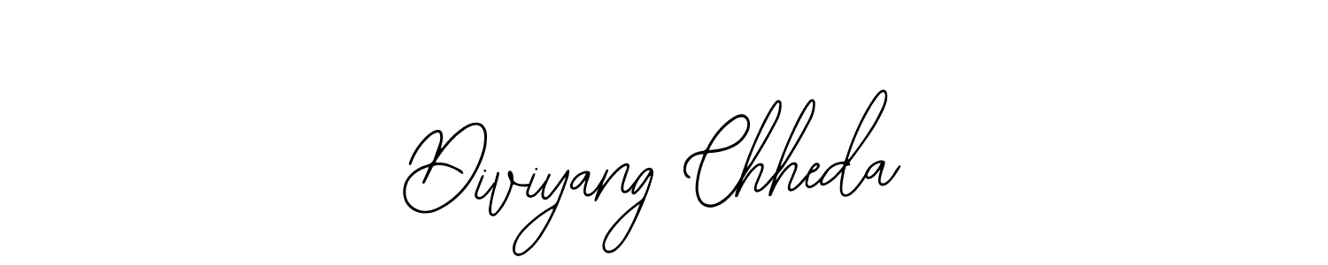 Make a beautiful signature design for name Diviyang Chheda. Use this online signature maker to create a handwritten signature for free. Diviyang Chheda signature style 12 images and pictures png