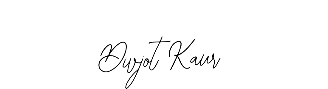 Also we have Divjot Kaur name is the best signature style. Create professional handwritten signature collection using Bearetta-2O07w autograph style. Divjot Kaur signature style 12 images and pictures png