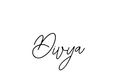 Design your own signature with our free online signature maker. With this signature software, you can create a handwritten (Bearetta-2O07w) signature for name Divya. Divya signature style 12 images and pictures png