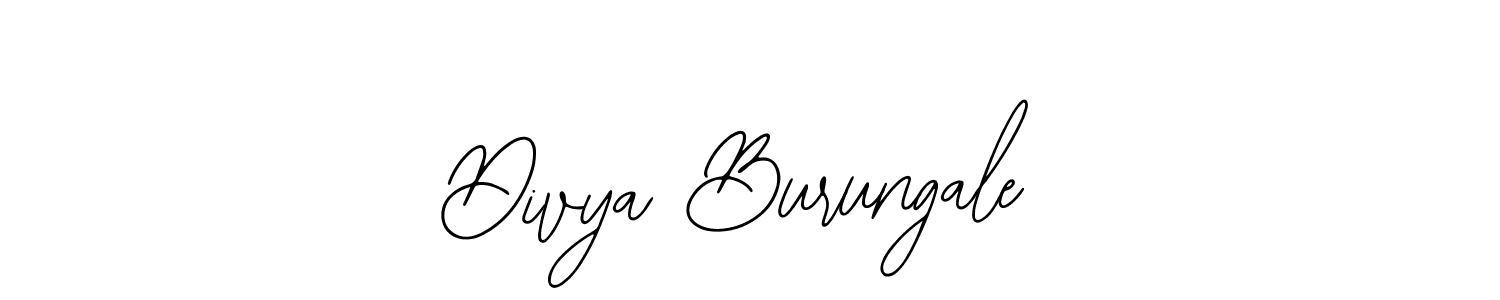 Also we have Divya Burungale name is the best signature style. Create professional handwritten signature collection using Bearetta-2O07w autograph style. Divya Burungale signature style 12 images and pictures png