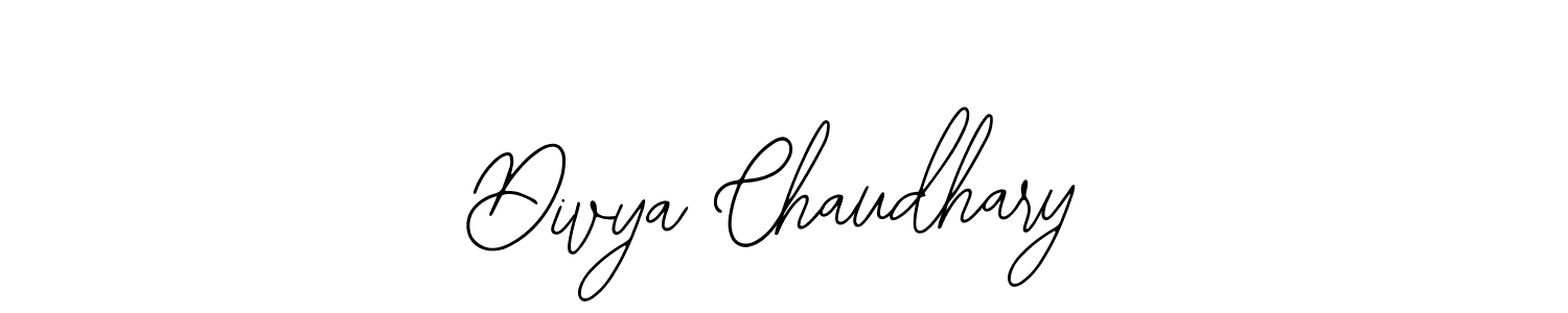 Design your own signature with our free online signature maker. With this signature software, you can create a handwritten (Bearetta-2O07w) signature for name Divya Chaudhary. Divya Chaudhary signature style 12 images and pictures png
