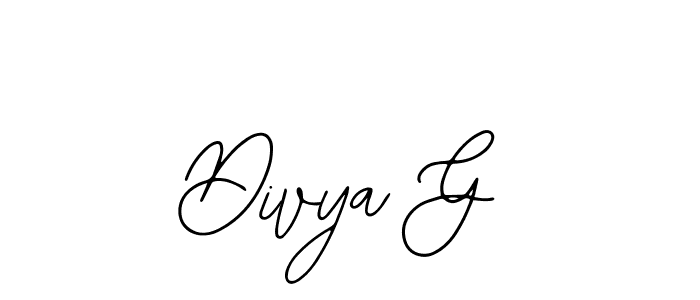 You can use this online signature creator to create a handwritten signature for the name Divya G. This is the best online autograph maker. Divya G signature style 12 images and pictures png