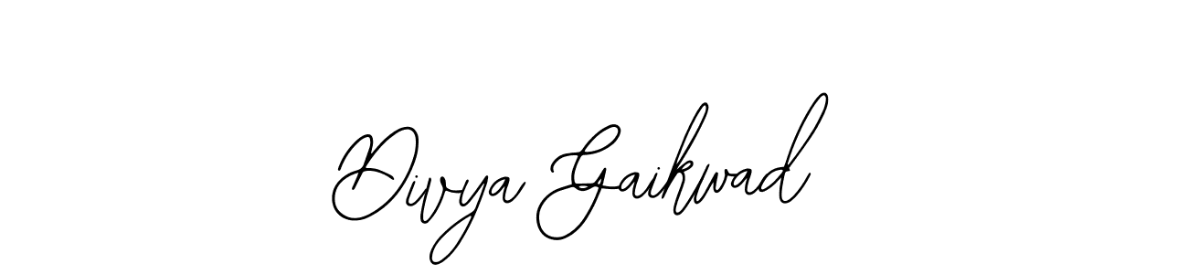 How to make Divya Gaikwad signature? Bearetta-2O07w is a professional autograph style. Create handwritten signature for Divya Gaikwad name. Divya Gaikwad signature style 12 images and pictures png