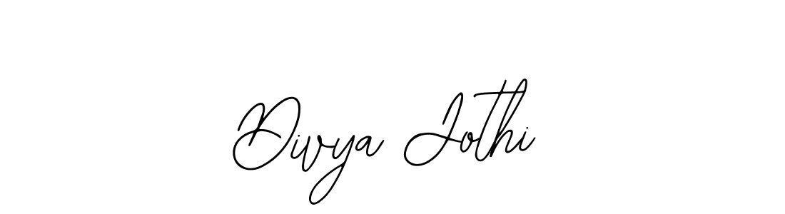 Design your own signature with our free online signature maker. With this signature software, you can create a handwritten (Bearetta-2O07w) signature for name Divya Jothi. Divya Jothi signature style 12 images and pictures png