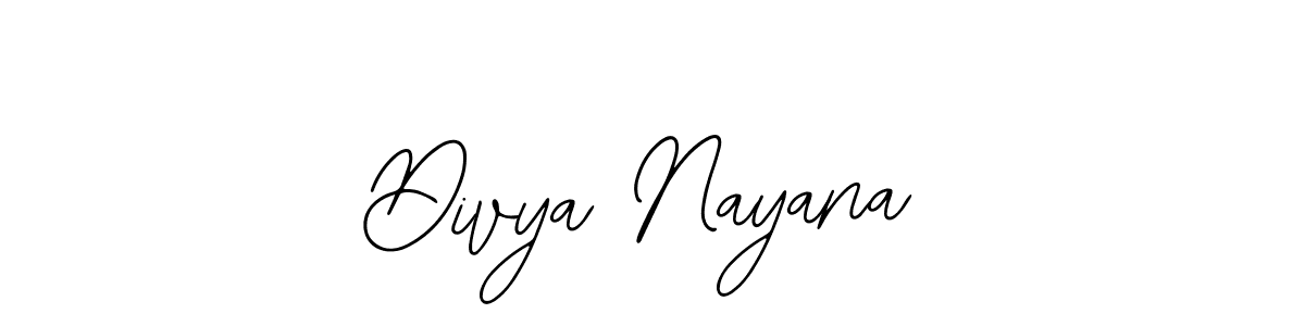 Design your own signature with our free online signature maker. With this signature software, you can create a handwritten (Bearetta-2O07w) signature for name Divya Nayana. Divya Nayana signature style 12 images and pictures png