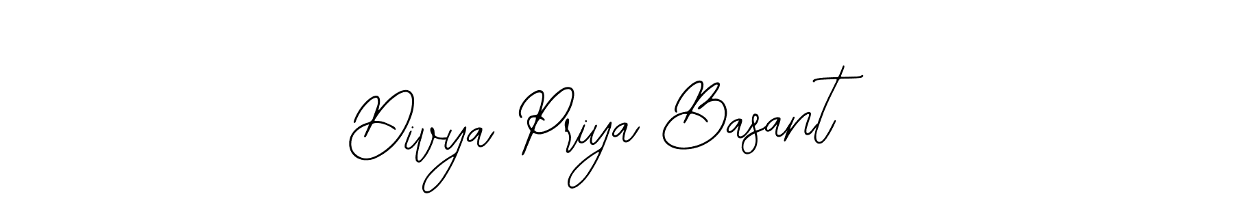 Divya Priya Basant stylish signature style. Best Handwritten Sign (Bearetta-2O07w) for my name. Handwritten Signature Collection Ideas for my name Divya Priya Basant. Divya Priya Basant signature style 12 images and pictures png