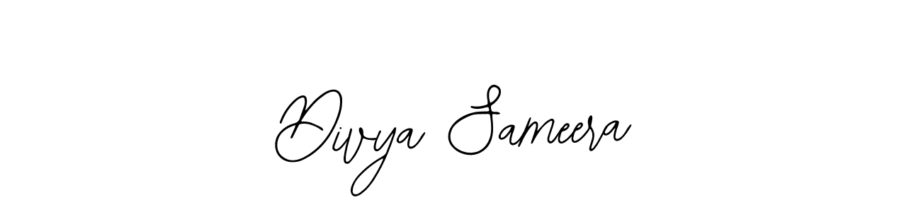 Similarly Bearetta-2O07w is the best handwritten signature design. Signature creator online .You can use it as an online autograph creator for name Divya Sameera. Divya Sameera signature style 12 images and pictures png