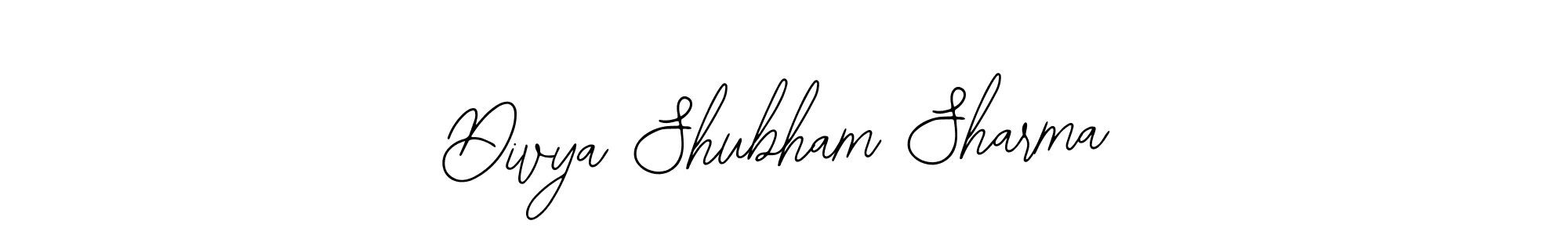 Make a short Divya Shubham Sharma signature style. Manage your documents anywhere anytime using Bearetta-2O07w. Create and add eSignatures, submit forms, share and send files easily. Divya Shubham Sharma signature style 12 images and pictures png