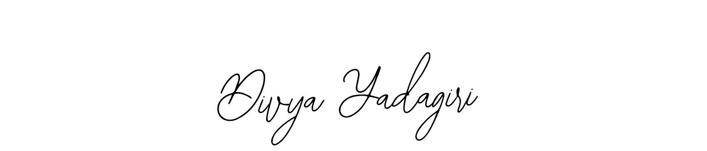 Similarly Bearetta-2O07w is the best handwritten signature design. Signature creator online .You can use it as an online autograph creator for name Divya Yadagiri. Divya Yadagiri signature style 12 images and pictures png