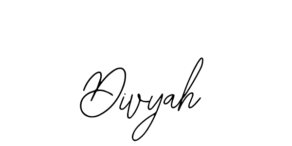 Create a beautiful signature design for name Divyah. With this signature (Bearetta-2O07w) fonts, you can make a handwritten signature for free. Divyah signature style 12 images and pictures png