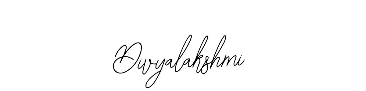 How to make Divyalakshmi name signature. Use Bearetta-2O07w style for creating short signs online. This is the latest handwritten sign. Divyalakshmi signature style 12 images and pictures png