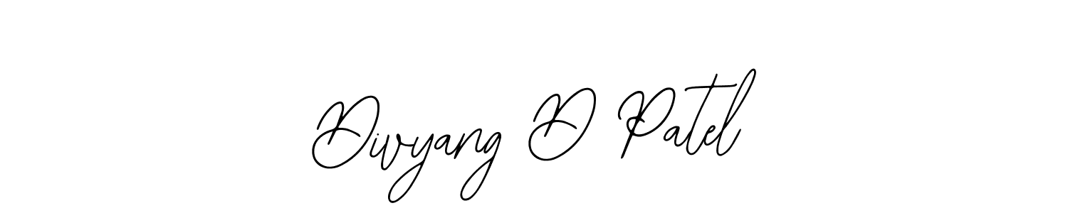Best and Professional Signature Style for Divyang D Patel. Bearetta-2O07w Best Signature Style Collection. Divyang D Patel signature style 12 images and pictures png
