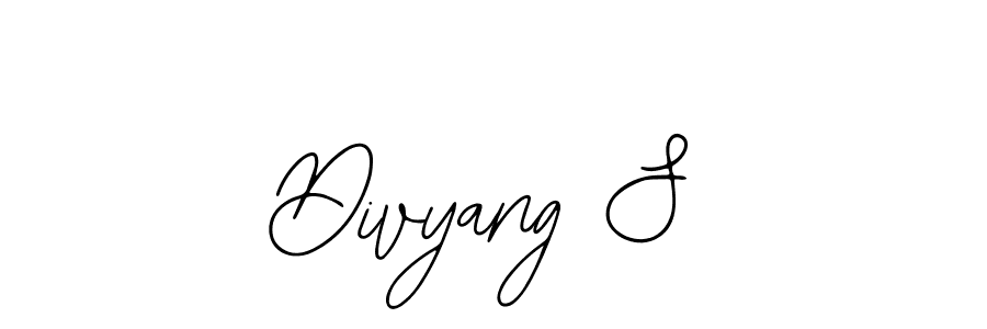 Divyang S stylish signature style. Best Handwritten Sign (Bearetta-2O07w) for my name. Handwritten Signature Collection Ideas for my name Divyang S. Divyang S signature style 12 images and pictures png