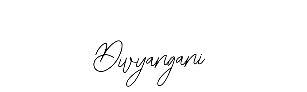 Make a beautiful signature design for name Divyangani. With this signature (Bearetta-2O07w) style, you can create a handwritten signature for free. Divyangani signature style 12 images and pictures png
