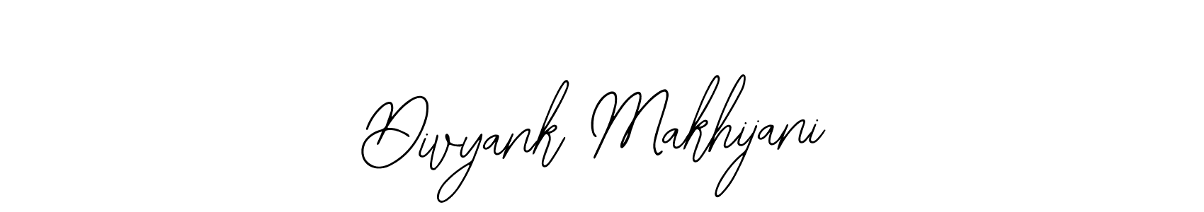 Create a beautiful signature design for name Divyank Makhijani. With this signature (Bearetta-2O07w) fonts, you can make a handwritten signature for free. Divyank Makhijani signature style 12 images and pictures png