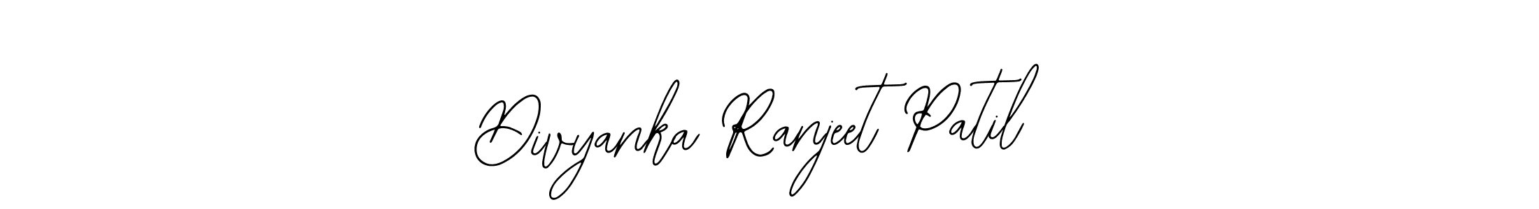 Also we have Divyanka Ranjeet Patil name is the best signature style. Create professional handwritten signature collection using Bearetta-2O07w autograph style. Divyanka Ranjeet Patil signature style 12 images and pictures png