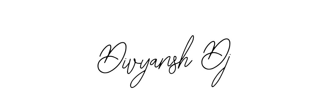 Use a signature maker to create a handwritten signature online. With this signature software, you can design (Bearetta-2O07w) your own signature for name Divyansh Dj. Divyansh Dj signature style 12 images and pictures png