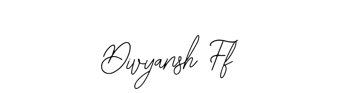 Make a beautiful signature design for name Divyansh Ff. Use this online signature maker to create a handwritten signature for free. Divyansh Ff signature style 12 images and pictures png