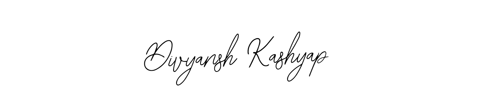 Also You can easily find your signature by using the search form. We will create Divyansh Kashyap name handwritten signature images for you free of cost using Bearetta-2O07w sign style. Divyansh Kashyap signature style 12 images and pictures png