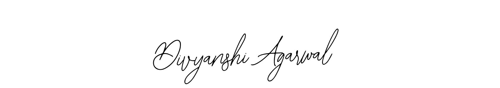 Bearetta-2O07w is a professional signature style that is perfect for those who want to add a touch of class to their signature. It is also a great choice for those who want to make their signature more unique. Get Divyanshi Agarwal name to fancy signature for free. Divyanshi Agarwal signature style 12 images and pictures png