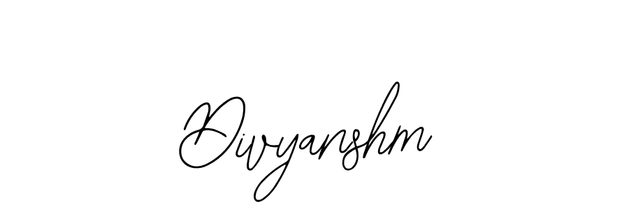 Divyanshm stylish signature style. Best Handwritten Sign (Bearetta-2O07w) for my name. Handwritten Signature Collection Ideas for my name Divyanshm. Divyanshm signature style 12 images and pictures png