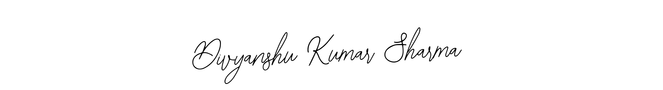 Make a short Divyanshu Kumar Sharma signature style. Manage your documents anywhere anytime using Bearetta-2O07w. Create and add eSignatures, submit forms, share and send files easily. Divyanshu Kumar Sharma signature style 12 images and pictures png