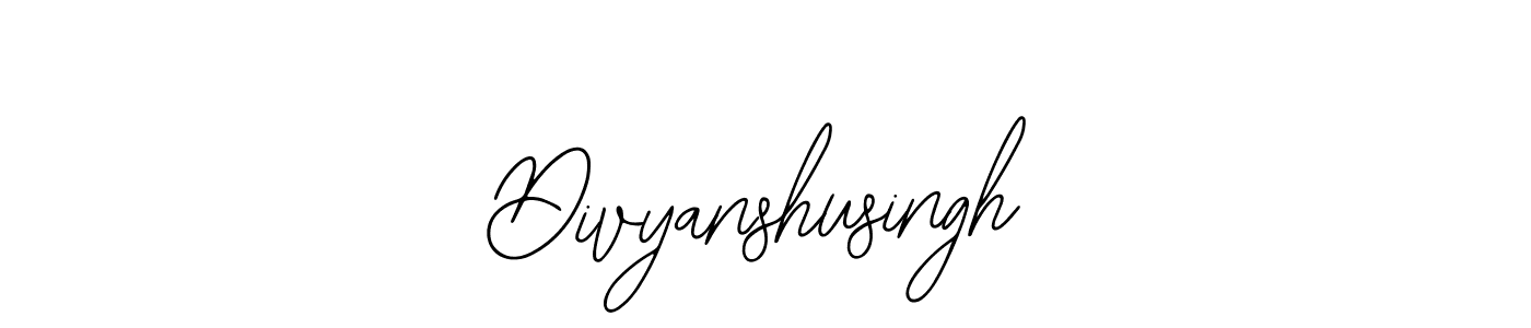 if you are searching for the best signature style for your name Divyanshusingh. so please give up your signature search. here we have designed multiple signature styles  using Bearetta-2O07w. Divyanshusingh signature style 12 images and pictures png