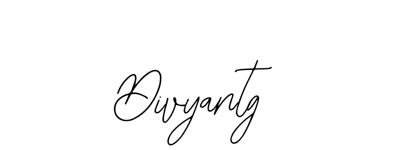 Use a signature maker to create a handwritten signature online. With this signature software, you can design (Bearetta-2O07w) your own signature for name Divyantg. Divyantg signature style 12 images and pictures png