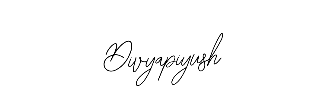 Bearetta-2O07w is a professional signature style that is perfect for those who want to add a touch of class to their signature. It is also a great choice for those who want to make their signature more unique. Get Divyapiyush name to fancy signature for free. Divyapiyush signature style 12 images and pictures png