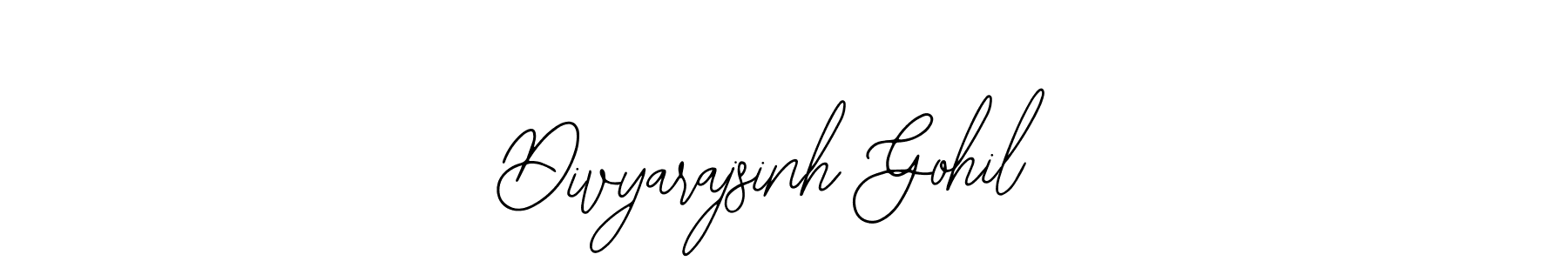 Also we have Divyarajsinh Gohil name is the best signature style. Create professional handwritten signature collection using Bearetta-2O07w autograph style. Divyarajsinh Gohil signature style 12 images and pictures png