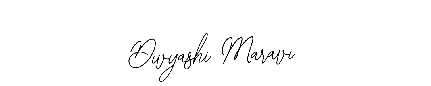 You should practise on your own different ways (Bearetta-2O07w) to write your name (Divyashi Maravi) in signature. don't let someone else do it for you. Divyashi Maravi signature style 12 images and pictures png