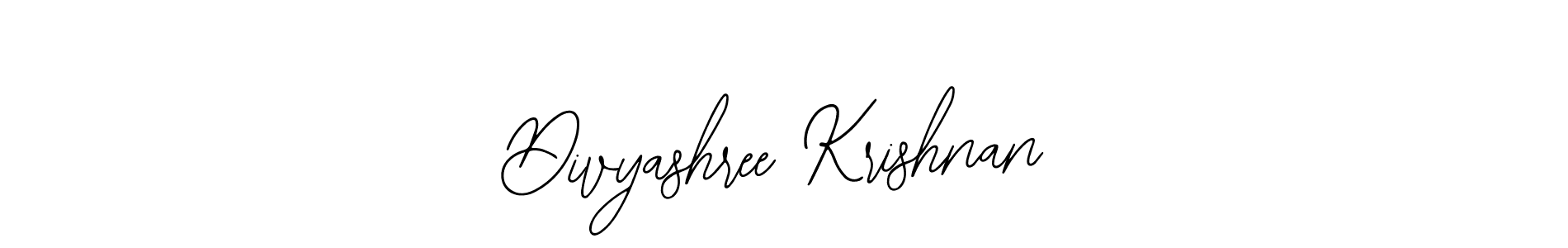 The best way (Bearetta-2O07w) to make a short signature is to pick only two or three words in your name. The name Divyashree Krishnan include a total of six letters. For converting this name. Divyashree Krishnan signature style 12 images and pictures png