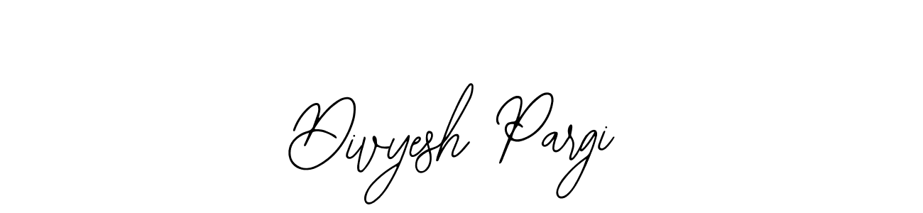 Make a beautiful signature design for name Divyesh Pargi. With this signature (Bearetta-2O07w) style, you can create a handwritten signature for free. Divyesh Pargi signature style 12 images and pictures png