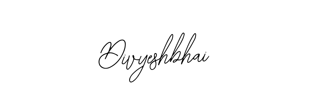 Use a signature maker to create a handwritten signature online. With this signature software, you can design (Bearetta-2O07w) your own signature for name Divyeshbhai. Divyeshbhai signature style 12 images and pictures png
