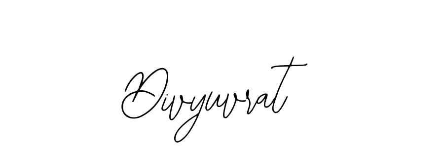 Divyuvrat stylish signature style. Best Handwritten Sign (Bearetta-2O07w) for my name. Handwritten Signature Collection Ideas for my name Divyuvrat. Divyuvrat signature style 12 images and pictures png