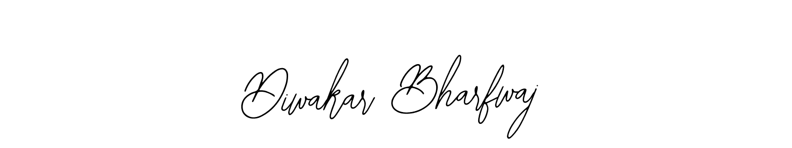 Make a beautiful signature design for name Diwakar Bharfwaj. Use this online signature maker to create a handwritten signature for free. Diwakar Bharfwaj signature style 12 images and pictures png