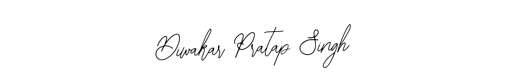 How to make Diwakar Pratap Singh name signature. Use Bearetta-2O07w style for creating short signs online. This is the latest handwritten sign. Diwakar Pratap Singh signature style 12 images and pictures png