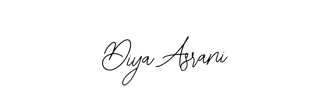 Once you've used our free online signature maker to create your best signature Bearetta-2O07w style, it's time to enjoy all of the benefits that Diya Asrani name signing documents. Diya Asrani signature style 12 images and pictures png