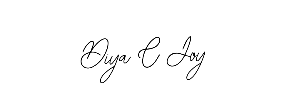 Make a beautiful signature design for name Diya C Joy. With this signature (Bearetta-2O07w) style, you can create a handwritten signature for free. Diya C Joy signature style 12 images and pictures png