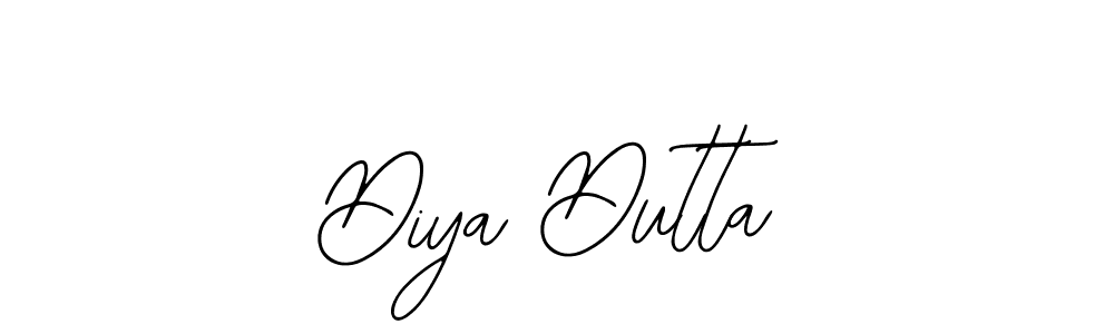 The best way (Bearetta-2O07w) to make a short signature is to pick only two or three words in your name. The name Diya Dutta include a total of six letters. For converting this name. Diya Dutta signature style 12 images and pictures png