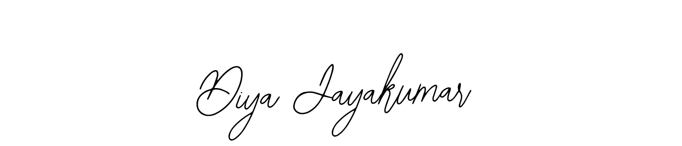 Similarly Bearetta-2O07w is the best handwritten signature design. Signature creator online .You can use it as an online autograph creator for name Diya Jayakumar. Diya Jayakumar signature style 12 images and pictures png