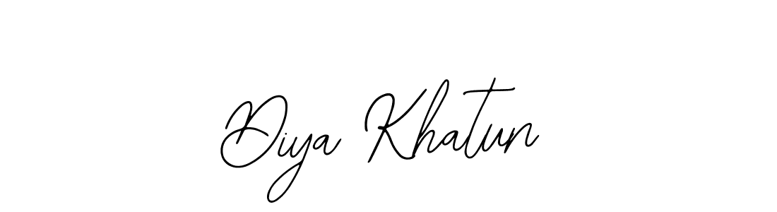 Diya Khatun stylish signature style. Best Handwritten Sign (Bearetta-2O07w) for my name. Handwritten Signature Collection Ideas for my name Diya Khatun. Diya Khatun signature style 12 images and pictures png