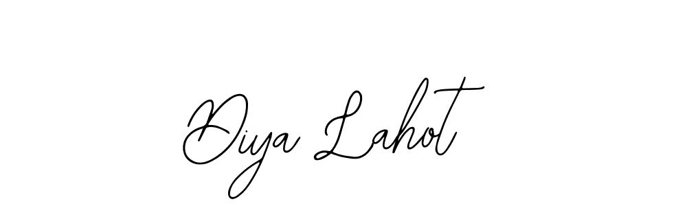 Make a beautiful signature design for name Diya Lahot. Use this online signature maker to create a handwritten signature for free. Diya Lahot signature style 12 images and pictures png