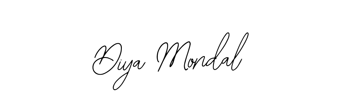 Make a beautiful signature design for name Diya Mondal. Use this online signature maker to create a handwritten signature for free. Diya Mondal signature style 12 images and pictures png